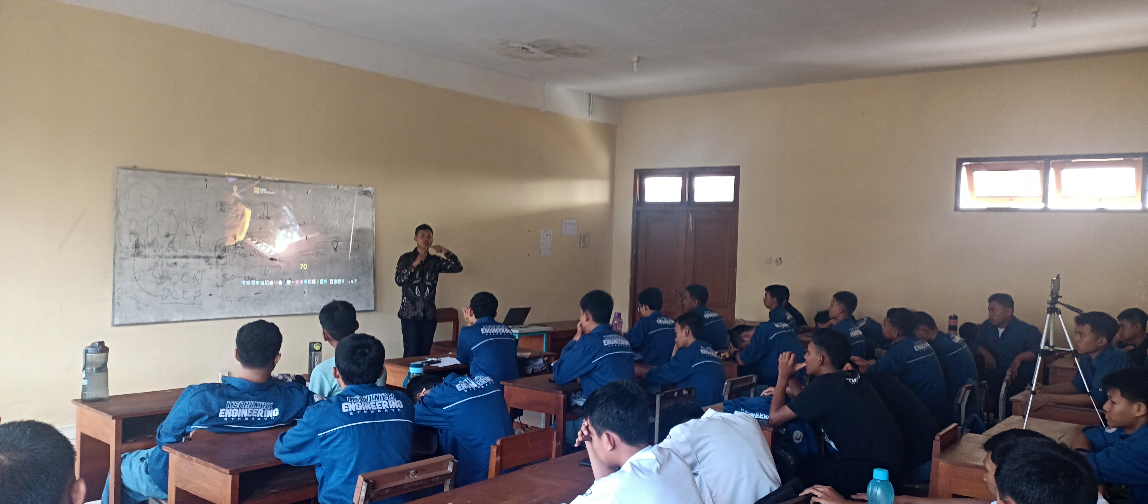 Suasana Kelas Praktikum