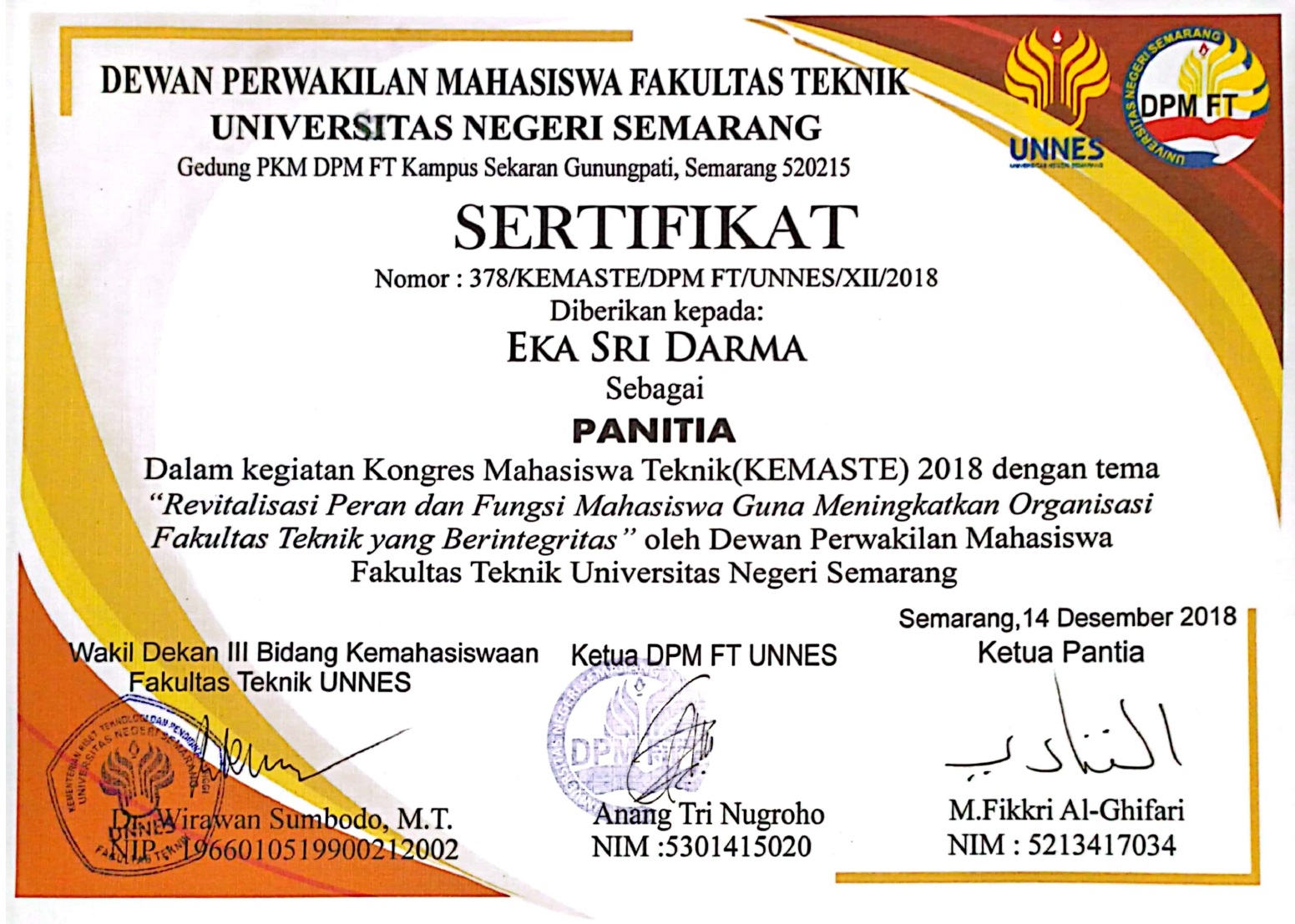 Panitia Kongres Mahasiswa Teknik